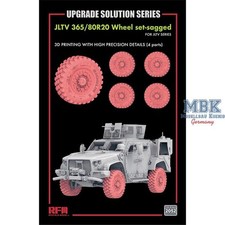RYE FIELD MODEL RFM2052 JLTV 365/80R20 Wheel set-sagged for JLTV series