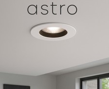 Astro 6W Round LED Dimmable Downlight Spot Lights Room Ceiling White IP65 3000K