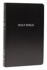 KJV Holy Bible: Gift and Award, Black Leather-Look, Red Letter, Comfort Print: K