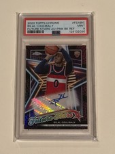 2023 Topps Chrome - Future Stars Bilal Coulibaly Auto Pink refractor /55 PSA 9