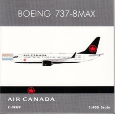 PHX04633 1:400 Phoenix Model Air Canada B737 Max8 Reg #C-GEHV