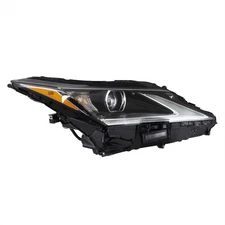 Passenger Side Headlight For Lexus RX350|RX450h 2016-2018-2019 LED w/o AFS Black
