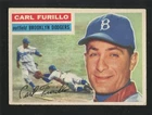 #190 CARL FURILLO, Dodgers - 1956 Topps: EX, no creases, some gloss 251292