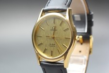 Omega De Ville Vintage 1982 Uomo Quarzo Slim Quadrante Oro Ref.191.0096...