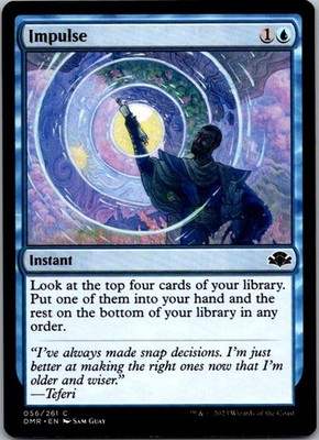 Impulse 56 Common Dominaria Remastered Magic: The Gathering Near Mint