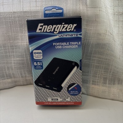 Energizer Ultimate 10,400 mAh Portable Charger for Most USB-Enabled Devices