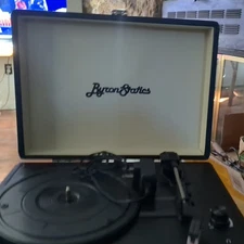 ByronStatics Portable Classic Turntable