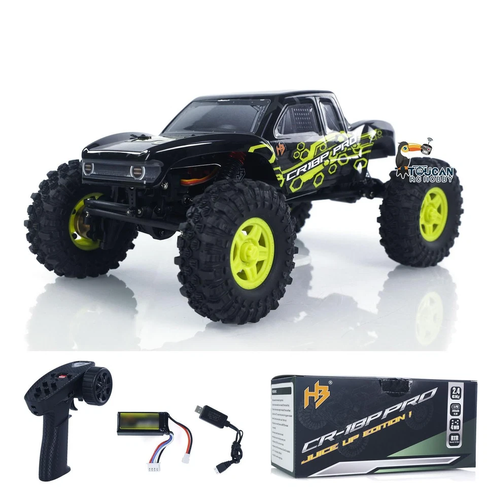 CR18P PRO Juice Up 4WD 1/18 RC Crawler Rock RTR Crawler Vehicle Brushless Motor - Image 3 of 4