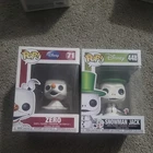 Funko Pop Lot! Vinyl: Disney - Snowman Jack #448 & Zero #71