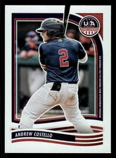 2024 Panini Stars & Stripes USA Baseball #194 Andrew Costello card