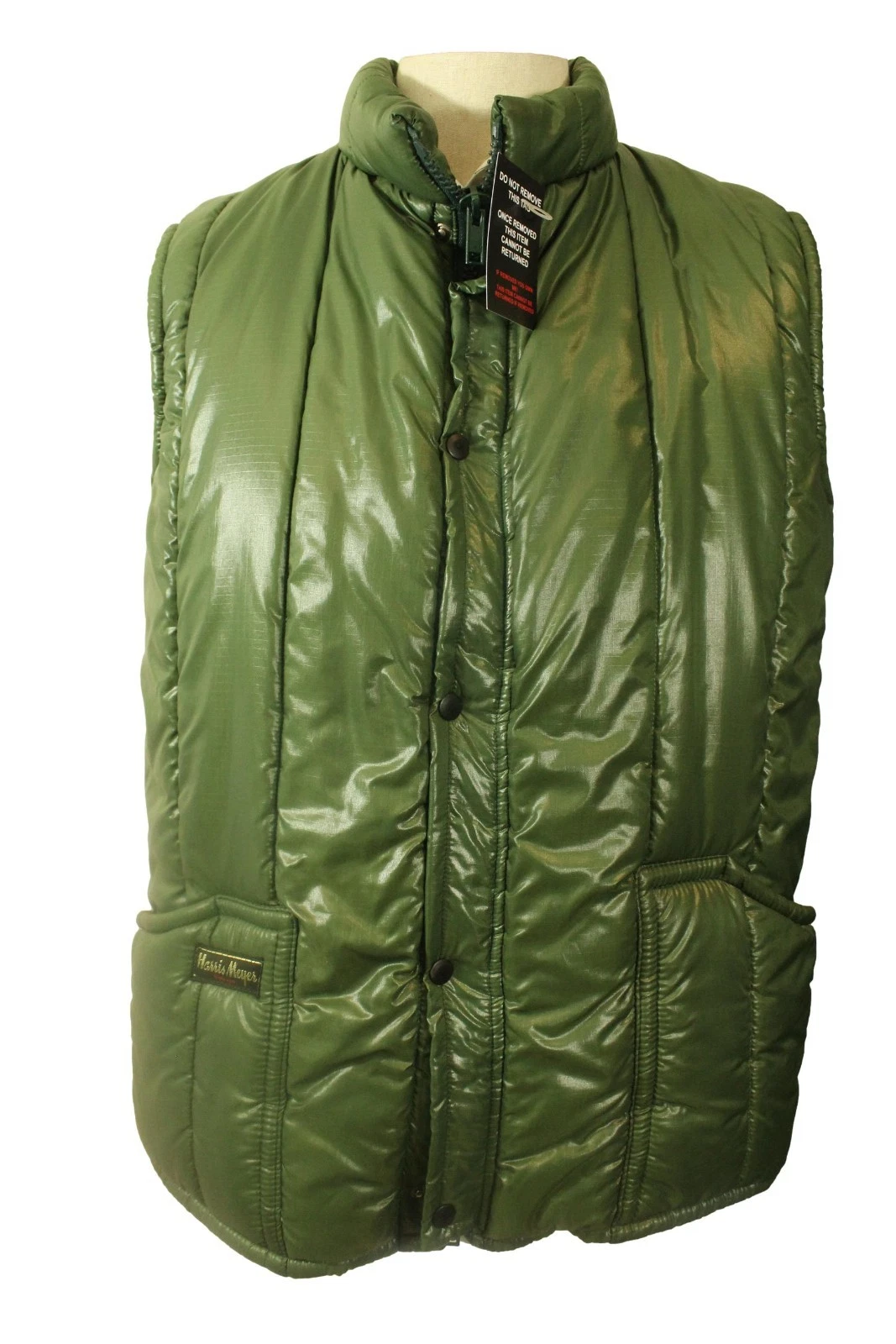 Fieldmaster Green Large Smart Harris Meyer Vintage Bodywarmer