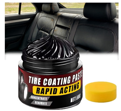 Premium Tire Coating & Trim Restorer - Bring Back Original Deep Black Shine