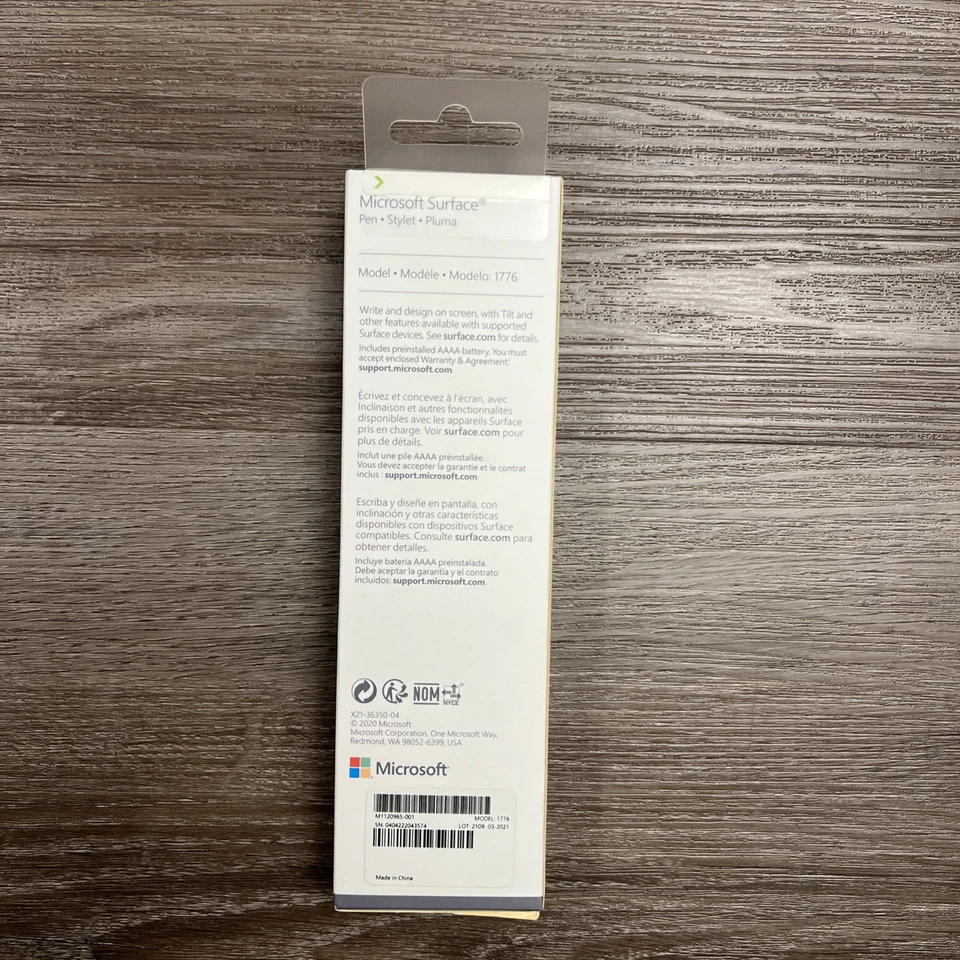 Microsoft Surface Pen (Model 1776) – Black – Brand New Sealed - Image 4 of 4