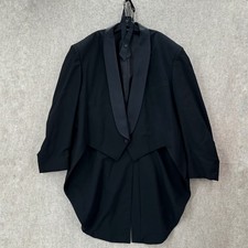 Robert Wagner Raffinati Black Tuxedo Tailcoat Formal Evening Jacket 54R