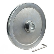 AB800-1 Single Groove Web Sheaves,8" OD 1 inch bore v Belt Pulley,Motor Pulle...