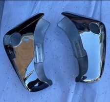 1957 Ford Ranchero Rear Bumper Guards Triple Chrome Made In Usa