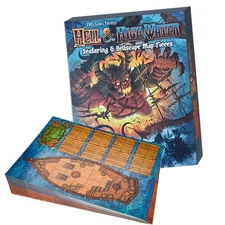 Hell & Highwater Game, Loose Leaf Inside a Custom Box, Water Resistant, Dry E...