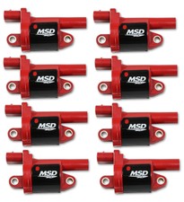 MSD Red Round Blaster Coils Gen V GM 2014 & U...