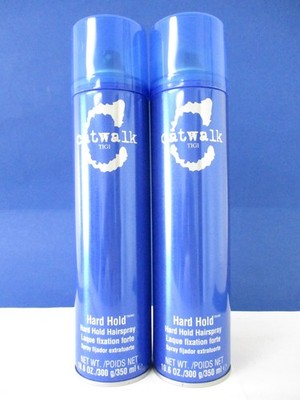TIGI CATWALK HARD HOLD HAIRSPRAY 10.6 OZ (Lot of 2).
