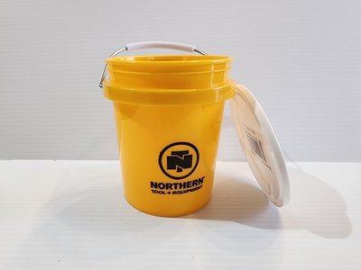 #ad #ad Northern Tool Equipment Mini Bucket 4quot; Tall With Lid Fast Shipping $12.99