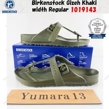 Birkenstock Gizeh Khaki width Regular 1019143 Unisex Size
