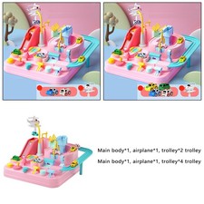 Giocattoli per vagoni ferroviari manuali Giocattoli assemblati Gioco da