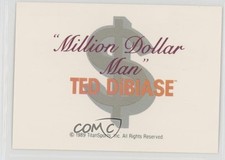 1990 Classic WWF Ted DiBiase (Logo Contest on Back) #140 uk5