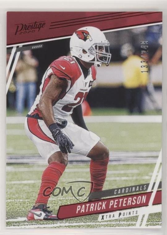 2020 Panini Prestige Xtra Points Red 133/249 Patrick Peterson #46 n0c
