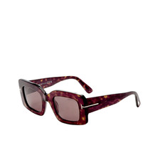 Tom Ford Women's Brigitta 50mm Tortoise Black Sunglasses FT1188-52E-50