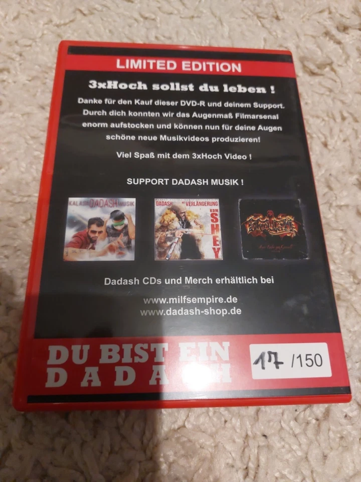 3 x Hoch MC Basstard Crystal F KDM Shey Hip Hop Rap Ruffiction, Limitiert - Bild 2 von 3