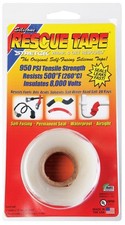 Rescue Tape RT12012BCL Clear 950 PSI Capacity Silicone Tape 12 L ft. x 1 W in.