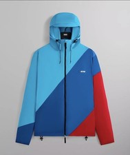 Kith x BMW Timo Windbreaker Jacket Sonam Blue Red Striped Men’s Size Medium M
