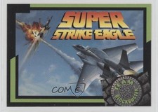 1993 Team Blockbuster Video Games Super Strike Eagle #36 0f4i
