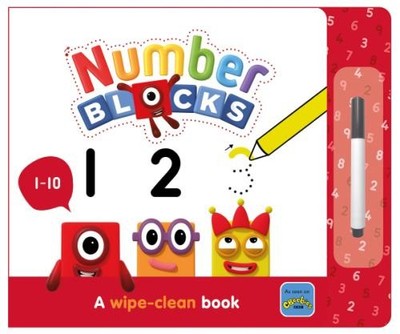 Numberblocks 1-10: A Wipe-Clean Book and Pen - Learn... - Sweet Cherry Publis...