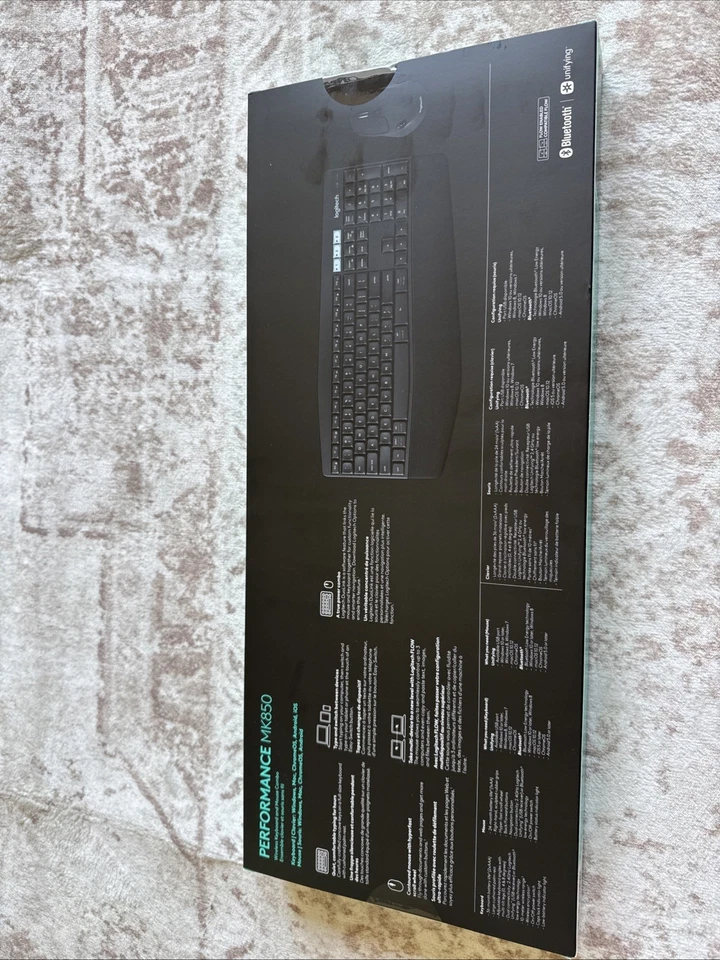 Logitech MK850 Wireless Keyboard & Mouse Combo – Brand New Sealed - Image 2 of 2
