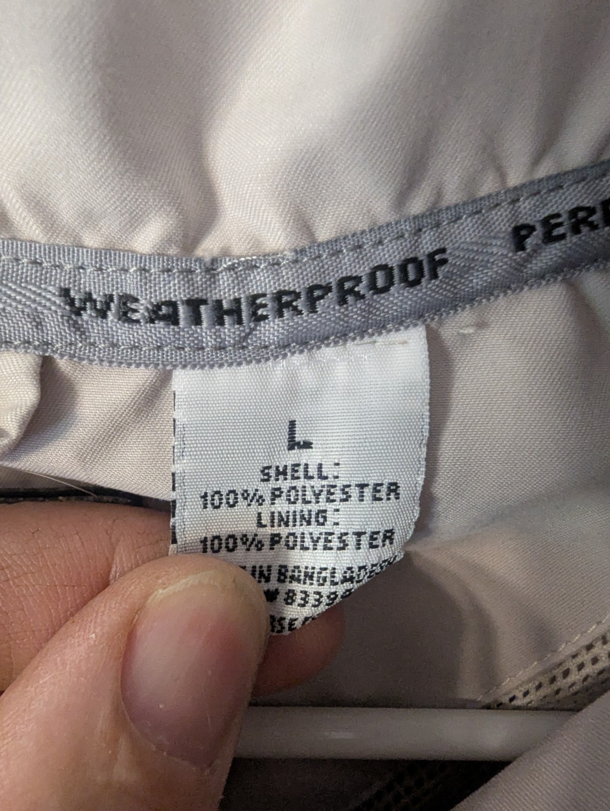 Weatherproof Performance Men's Jacket Large - image 3