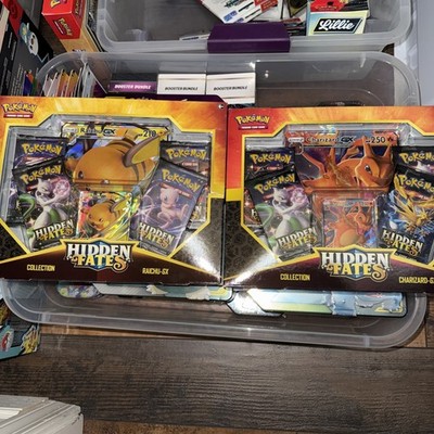 Pokemon TCG Hidden Fates GX Raichu & Charizard Set | eBay