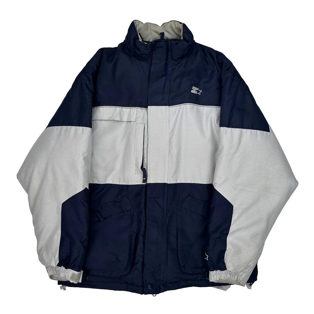 Starter Jacket - Medium Navy Down And Feather