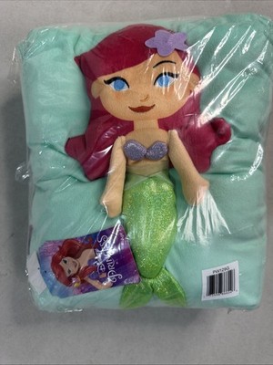 Franco Disney The Little Mermaid Ariel Kids Snuggle Pillow