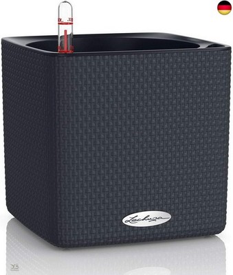 LECHUZA CUBE Color 16 schiefergrau 13584