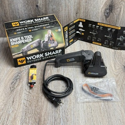 Work Sharp Knife Sharpener - Black (WSKTS) NEW OPEN BOX - FAST SHIP
