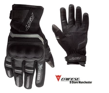 RST Adventure-X Black/Black Short Adventure Touring Urban Leather Motorcycle ...