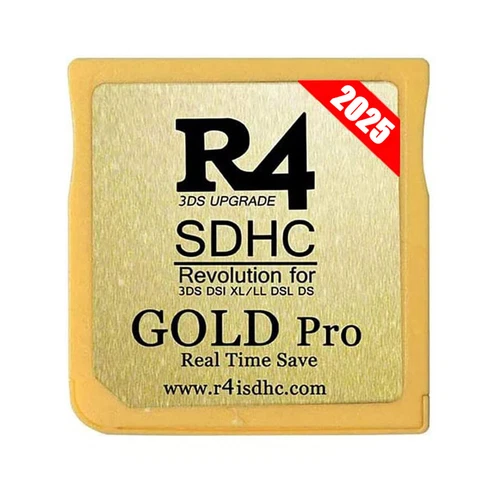 2025 R4 Gold Pro SDHC for DS/3DS/2DS/NDS Revolution Cartridge 32G Card+ 999 Game - Bild 9 von 9