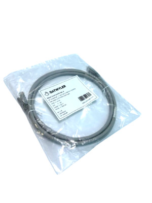 Datwyler 309323 UTP Patch Cord Cat6, 2 Mtr / 7 Ft, LS0H Grey