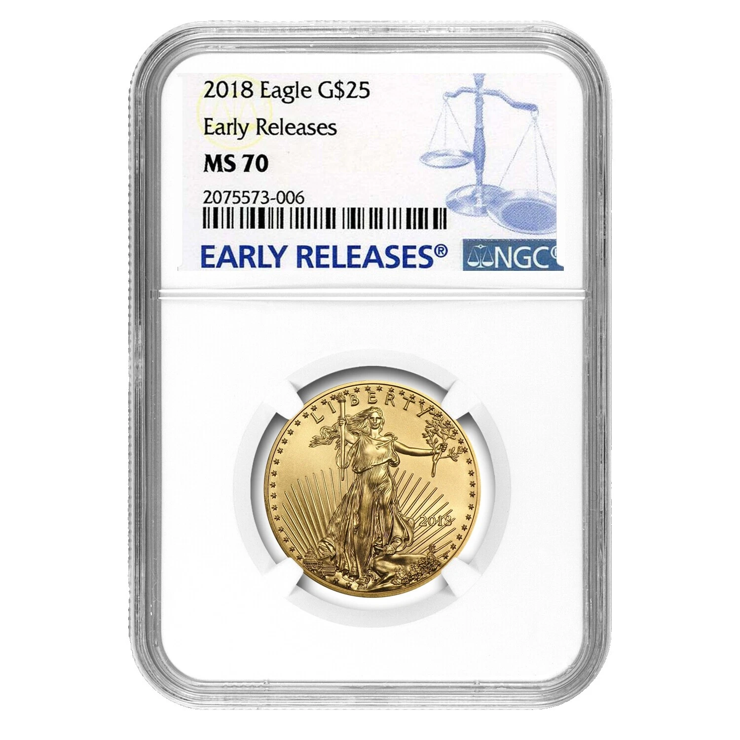 2018 American Eagle Gold Bullion Coins