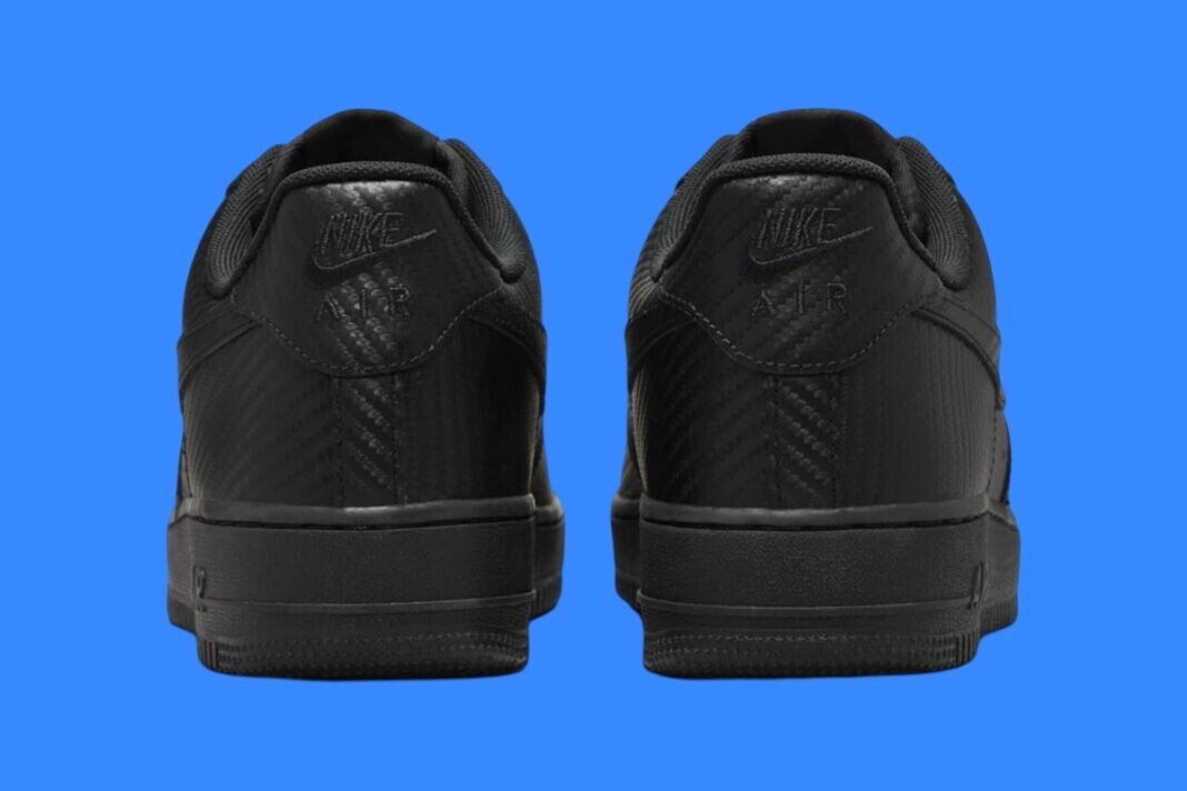 NIKE シャイアン2000ユージーン/BLK/BA4385-030 NEW Nike Air Force 1 '07 'Black Carbon Fiber' | Men Sizes 6