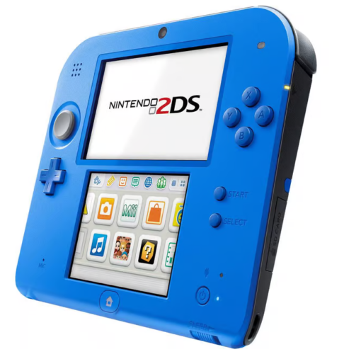 Nintendo 2DS - Electric Blue with Mario Kart 7 Pre-Installed - Picture 1 of 6