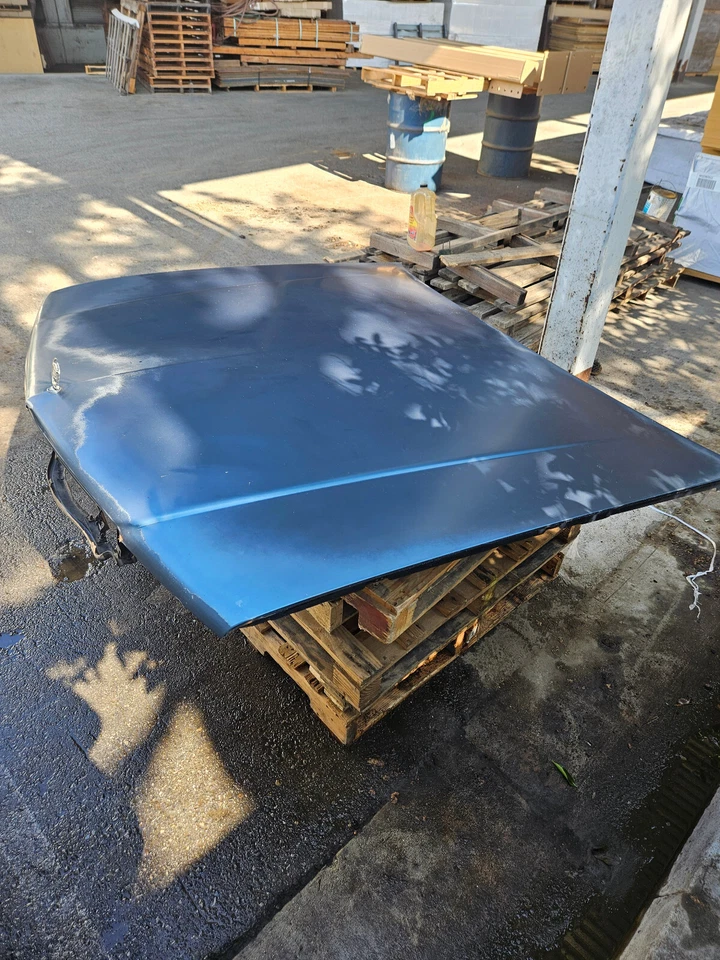 Cadillac Fleetwood Brougha 1993 1994 1995 1996 capó azul Foto 2 de 4