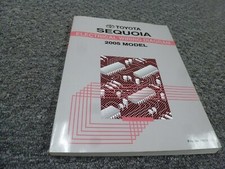 2005 Toyota Sequoia Electrical Wiring Diagrams Manual SR5 Limited V8 4WD xz
