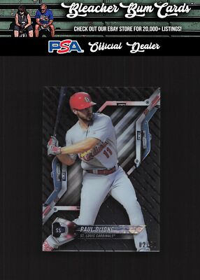 2018 Topps High Tek HT-PD Paul Dejong Black  /50